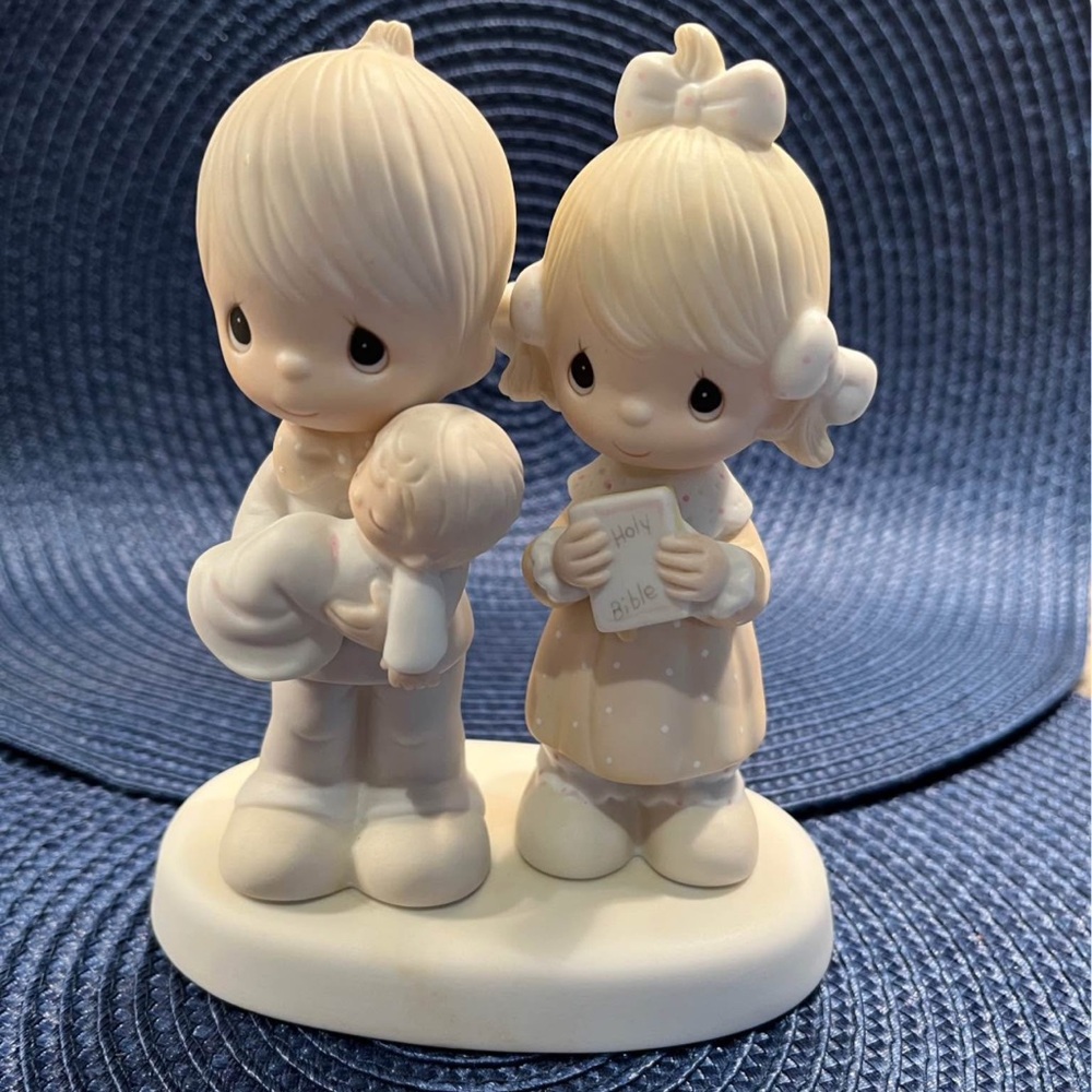 Precious moments baby first bundle lot figurines ensco babies - Picture 7 of 10